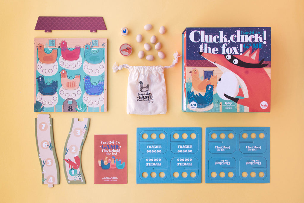 Londji Family Game – Cluck, Cluck! The Fox!