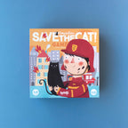 Londji Save the Cat Familienspiel – Kooperatives Feuerwehr Spiel für Kinder
