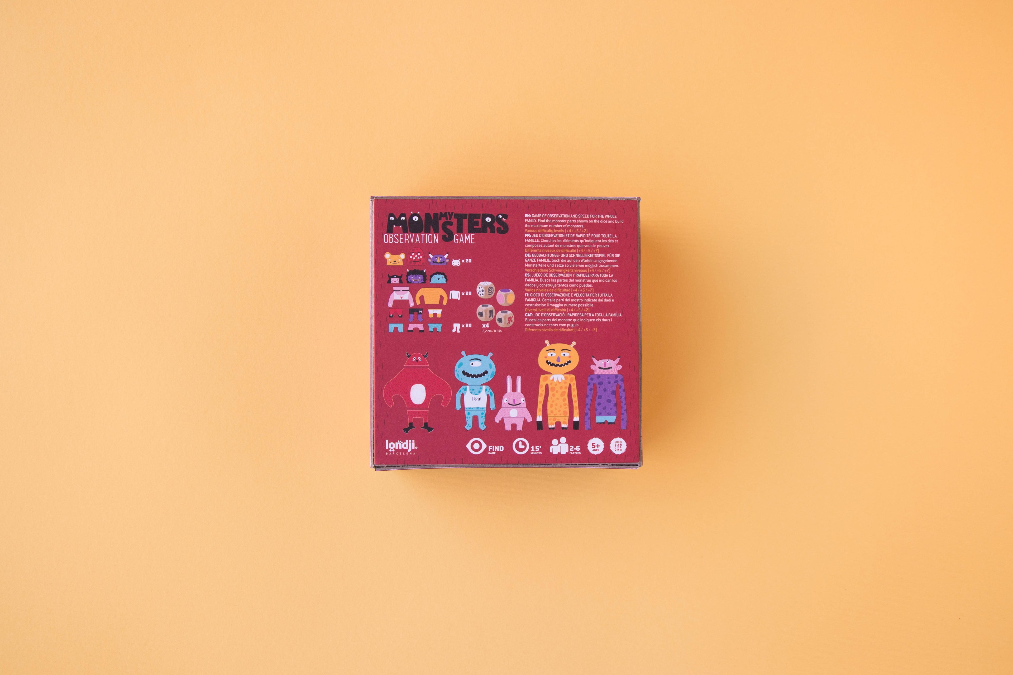 Londji Family Game – My Monsters