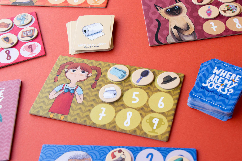Londji Family Game – Where Are My Socks?