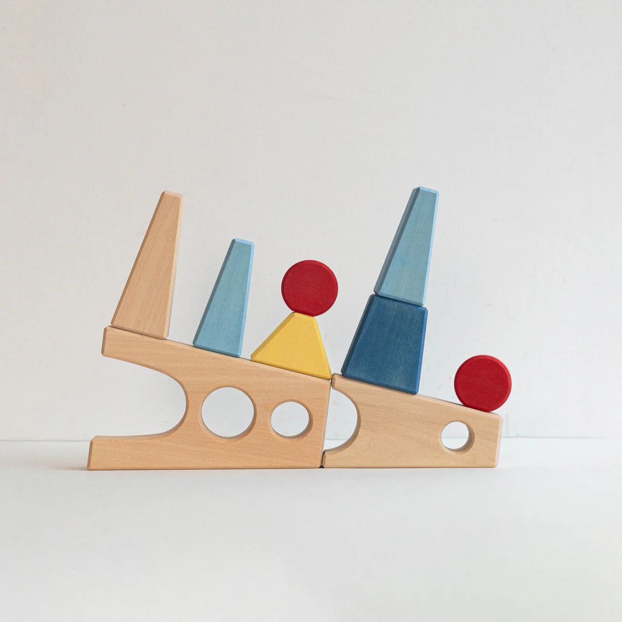 AVDAR Maxi Castle Wooden Building Blocks – 25 Pieces