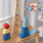 AVDAR Maxi Castle Wooden Building Blocks – 25 Pieces