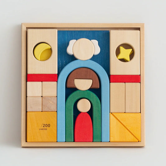 AVDAR The Story Holzbausteine – 23-teilig Limited Edition
