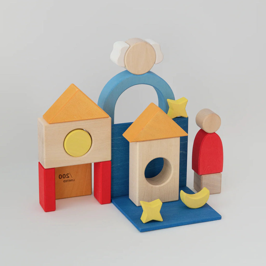 AVDAR The Story Holzbausteine – 23-teilig Limited Edition