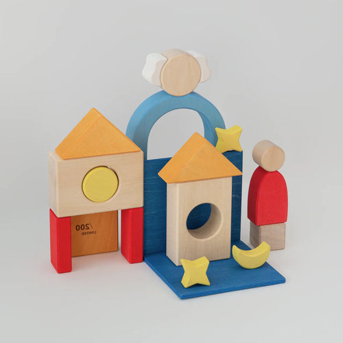 AVDAR The Story Holzbausteine – 23-teilig Limited Edition