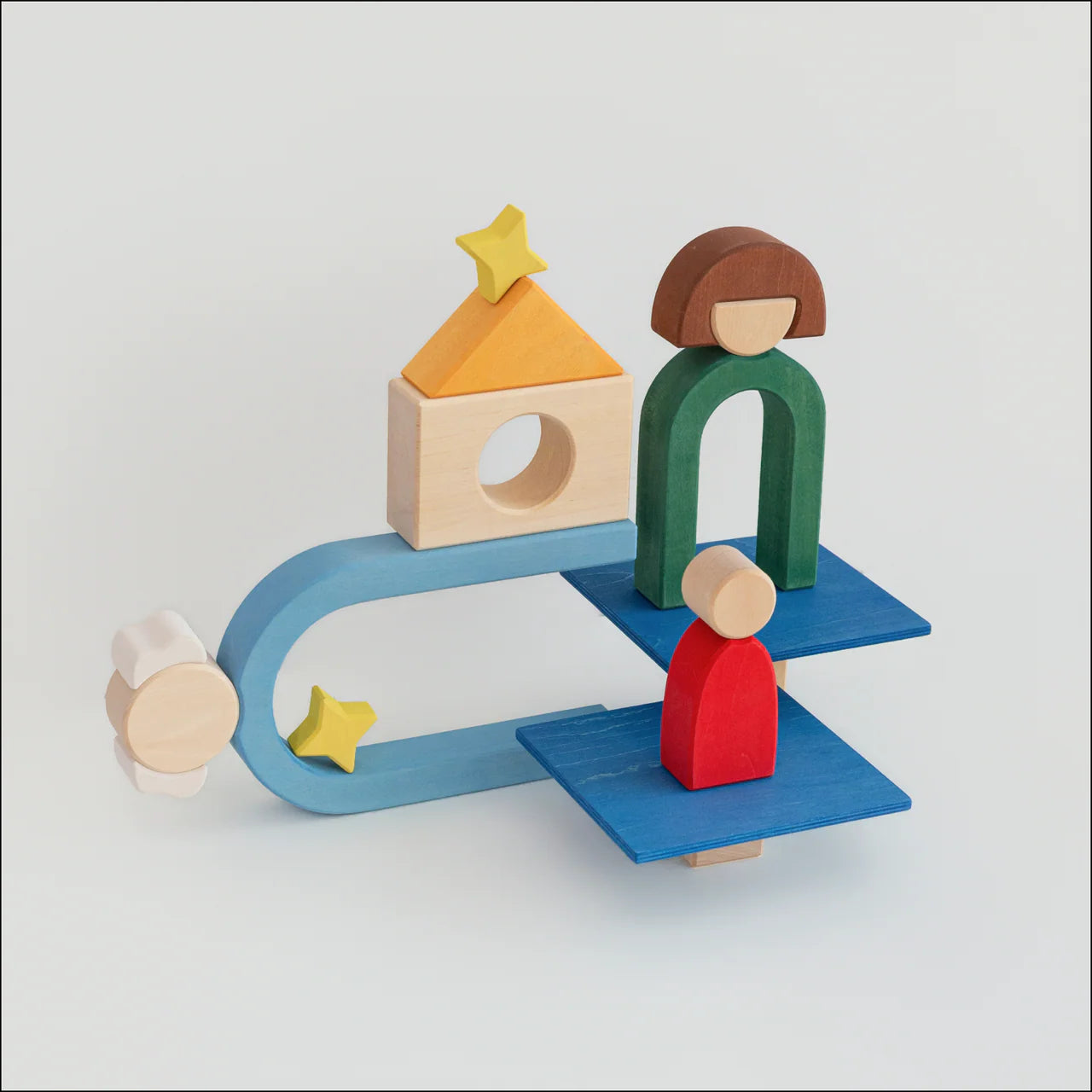 AVDAR The Story Wooden Building Blocks – 23-piece Limited Edition