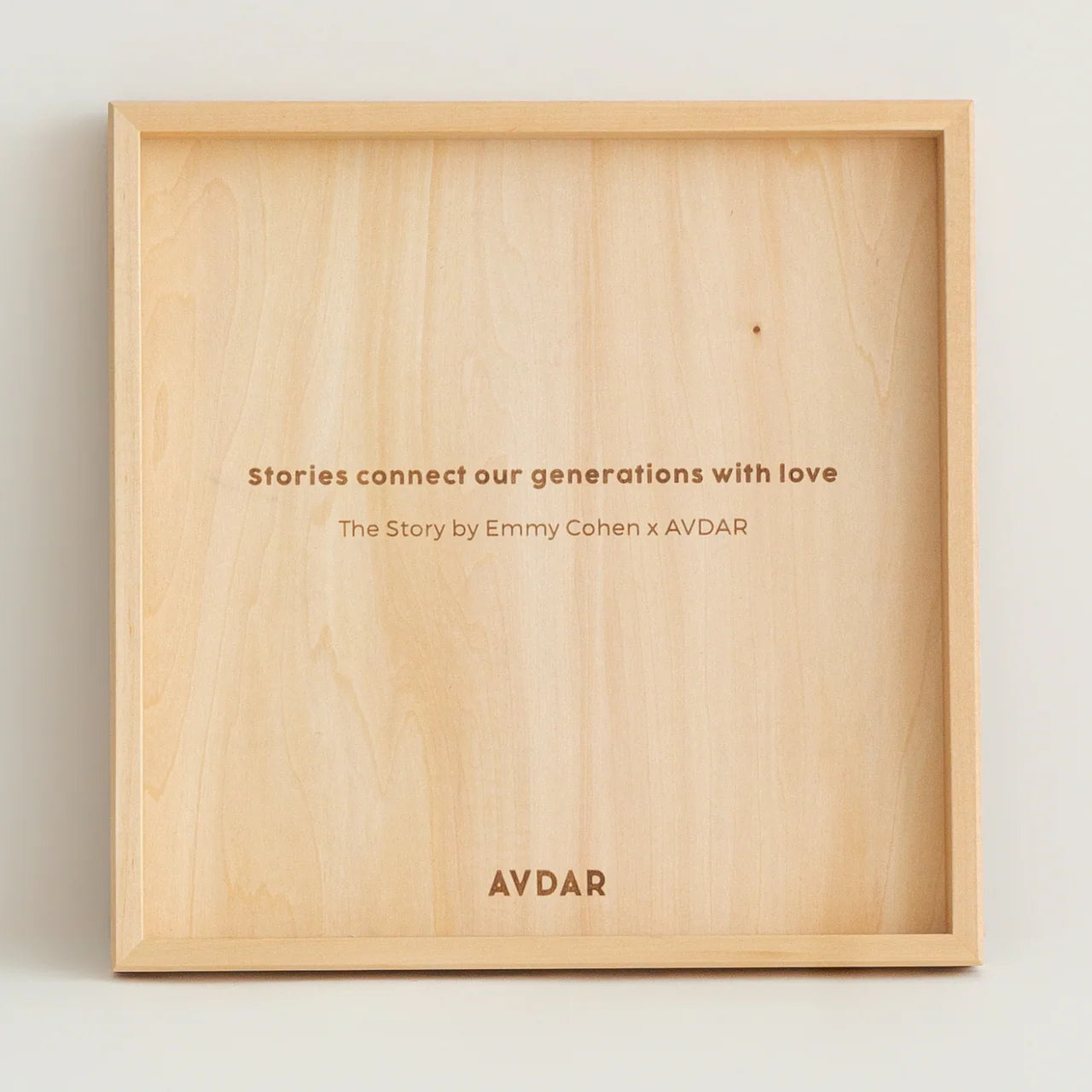 AVDAR The Story Holzbausteine – 23-teilig Limited Edition
