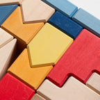 AVDAR Kingdom Wooden Building Blocks – 75 Pieces