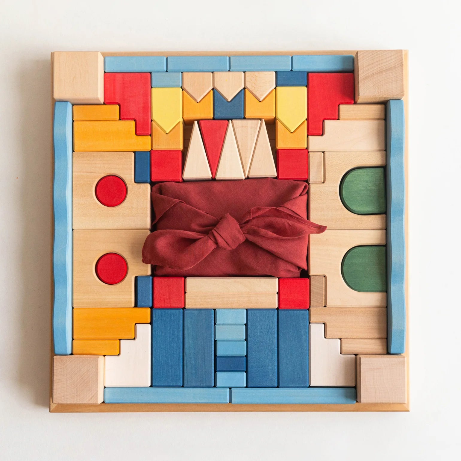 AVDAR Kingdom Wooden Building Blocks – 75 Pieces