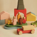 AVDAR Metropolis Holzbausteine