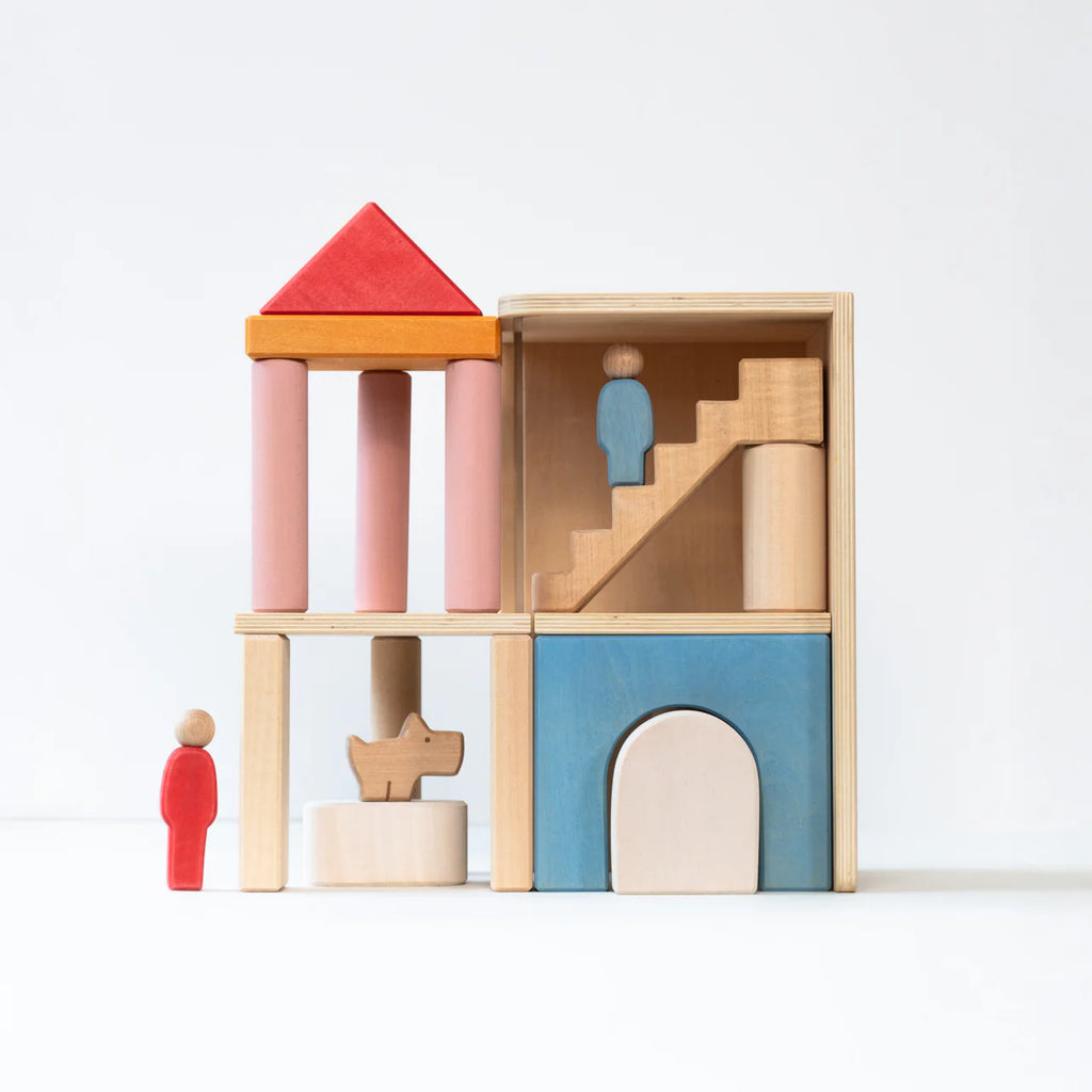 AVDAR Multi Floor Holzbausteine – 43-teilig