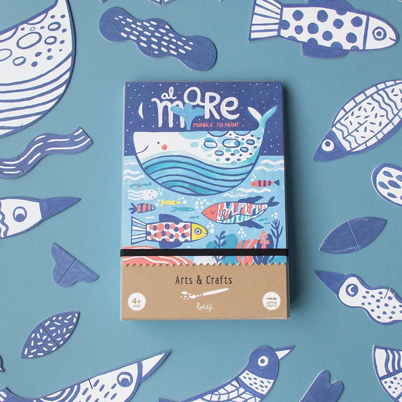 Londji Al Mare – Wasserfarben-Malset mit Meeresmotiven
