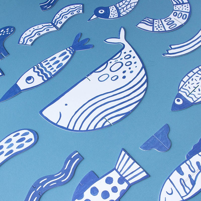 Londji Al Mare – Wasserfarben-Malset mit Meeresmotiven