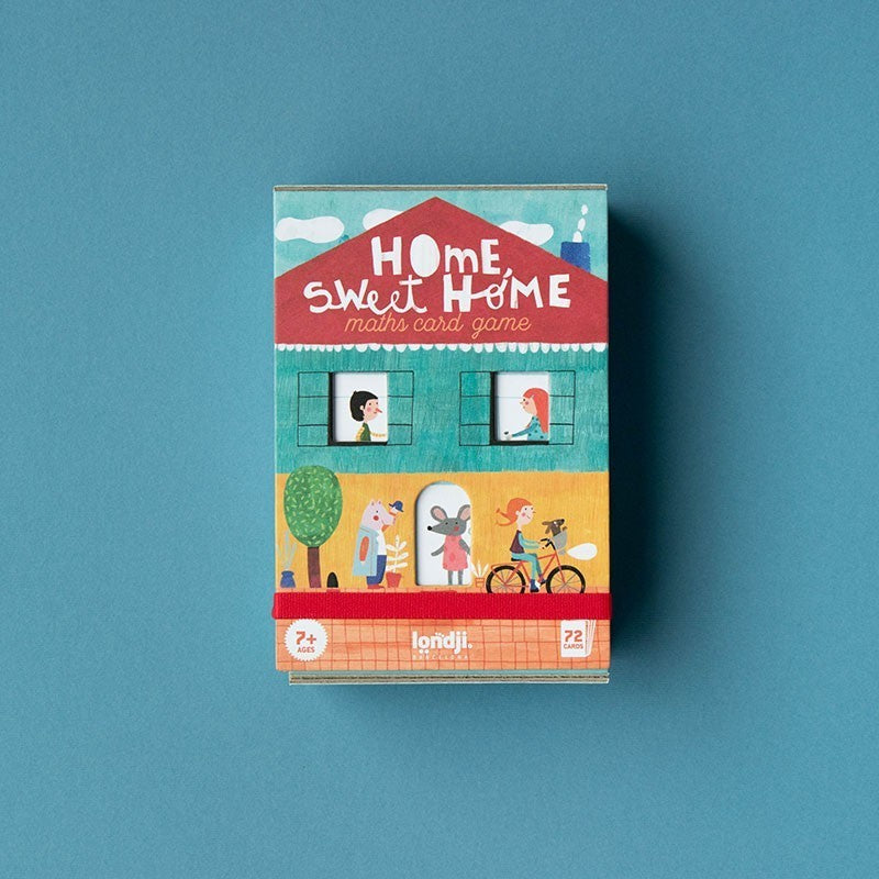 Londji Home, Sweet Home! – Mathe-Kartenspiel zum Häuserbauen ab 7 Jahren
