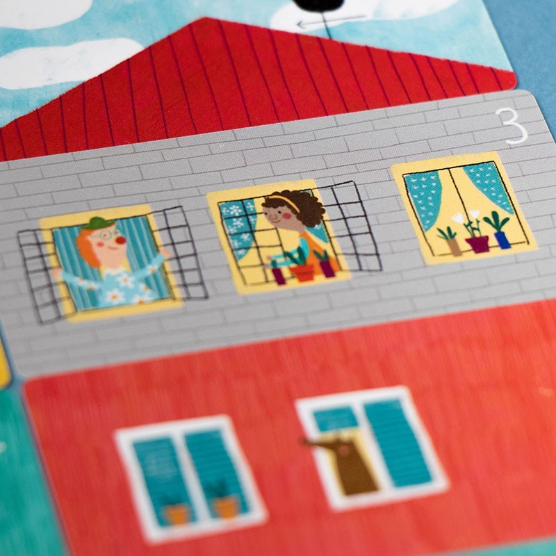 Londji Home, Sweet Home! – Mathe-Kartenspiel zum Häuserbauen ab 7 Jahren