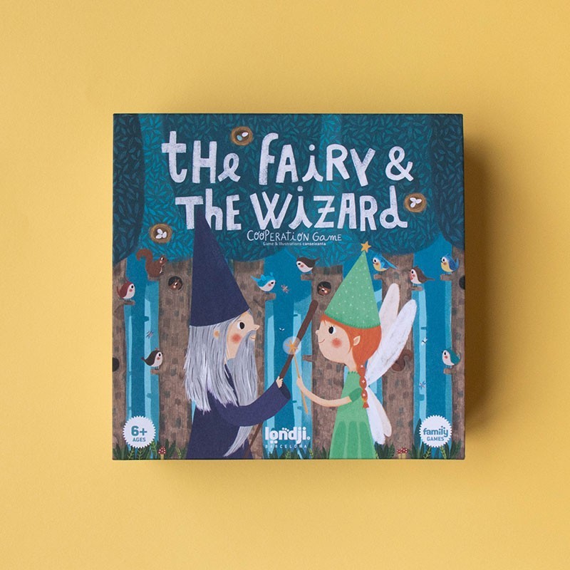 Londji The Fairy & The Wizard – Kooperatives Familienspiel ab 6 Jahren