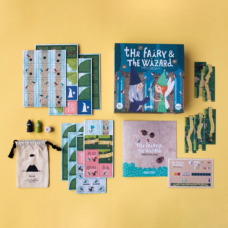 Londji The Fairy & The Wizard – Kooperatives Familienspiel ab 6 Jahren