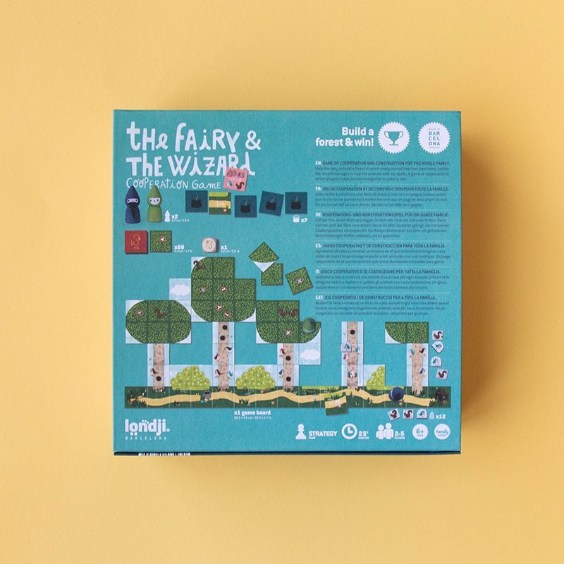 Londji The Fairy & The Wizard – Kooperatives Familienspiel ab 6 Jahren