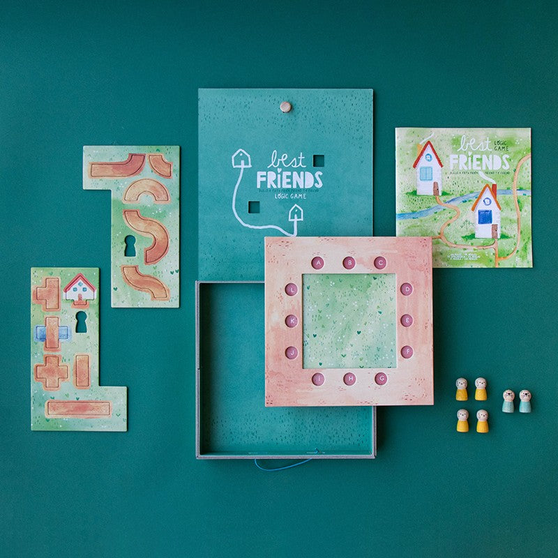 Londji Best Friends – Family Game – Logikspiel mit 100 Herausforderungen