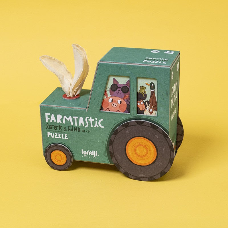Londji Puzzle – Farmtastic – 36 Pieces