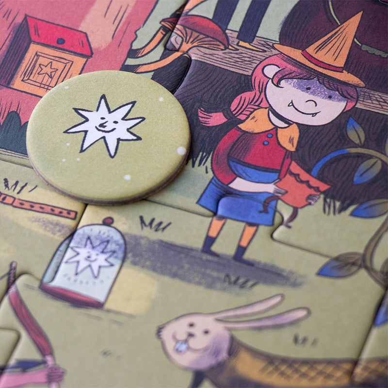 Londji Magic World – Zauberwald-Puzzle mit 70 Teilen und Suchspiel