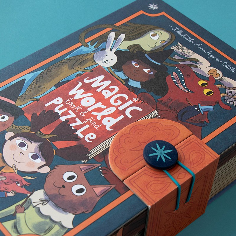 Londji Magic World – Zauberwald-Puzzle mit 70 Teilen und Suchspiel