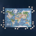 Londji Discover the World – Weltkarten-Puzzle mit Suchspiel