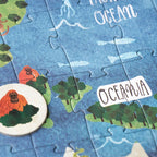 Londji Discover the World – Weltkarten-Puzzle mit Suchspiel