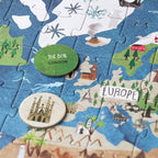 Londji Discover the World – Weltkarten-Puzzle mit Suchspiel