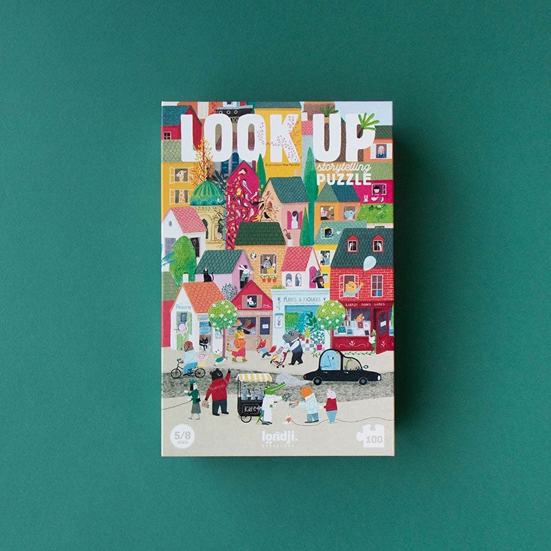 Londji Look Up! – Wimmel-Puzzle mit 100 Teilen und Suchspiel