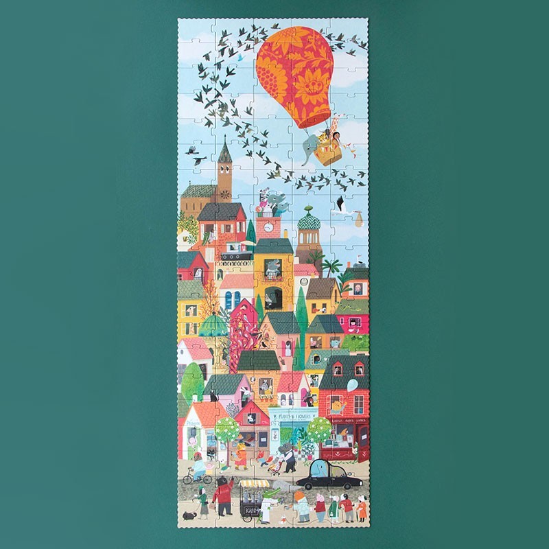 Londji Look Up! – Wimmel-Puzzle mit 100 Teilen und Suchspiel