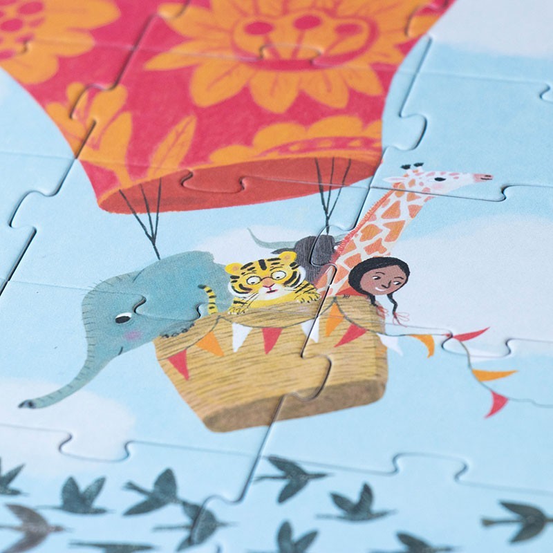Londji Look Up! – Wimmel-Puzzle mit 100 Teilen und Suchspiel
