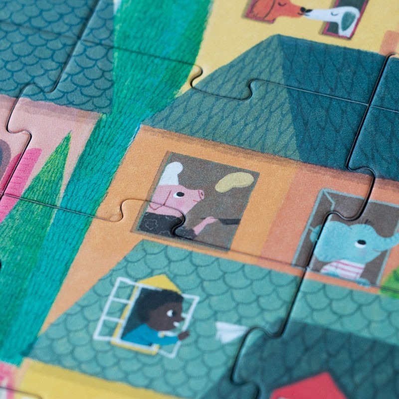 Londji Look Up! – Wimmel-Puzzle mit 100 Teilen und Suchspiel