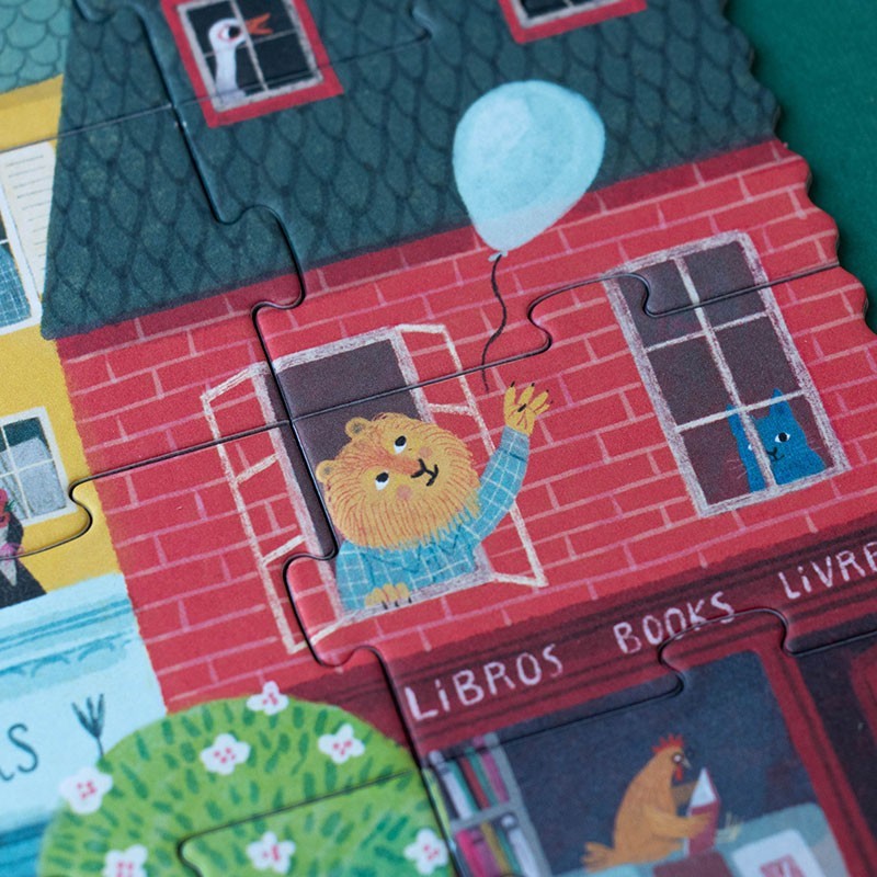 Londji Look Up! – Wimmel-Puzzle mit 100 Teilen und Suchspiel