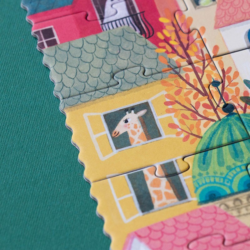 Londji Look Up! – Wimmel-Puzzle mit 100 Teilen und Suchspiel