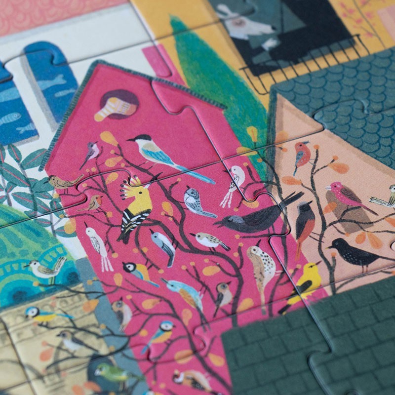 Londji Look Up! – Wimmel-Puzzle mit 100 Teilen und Suchspiel