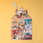 Londji Welcome to My Home – Wendepuzzle mit 36 Teilen