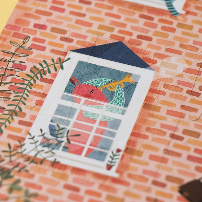 Londji Welcome to My Home – Wendepuzzle mit 36 Teilen