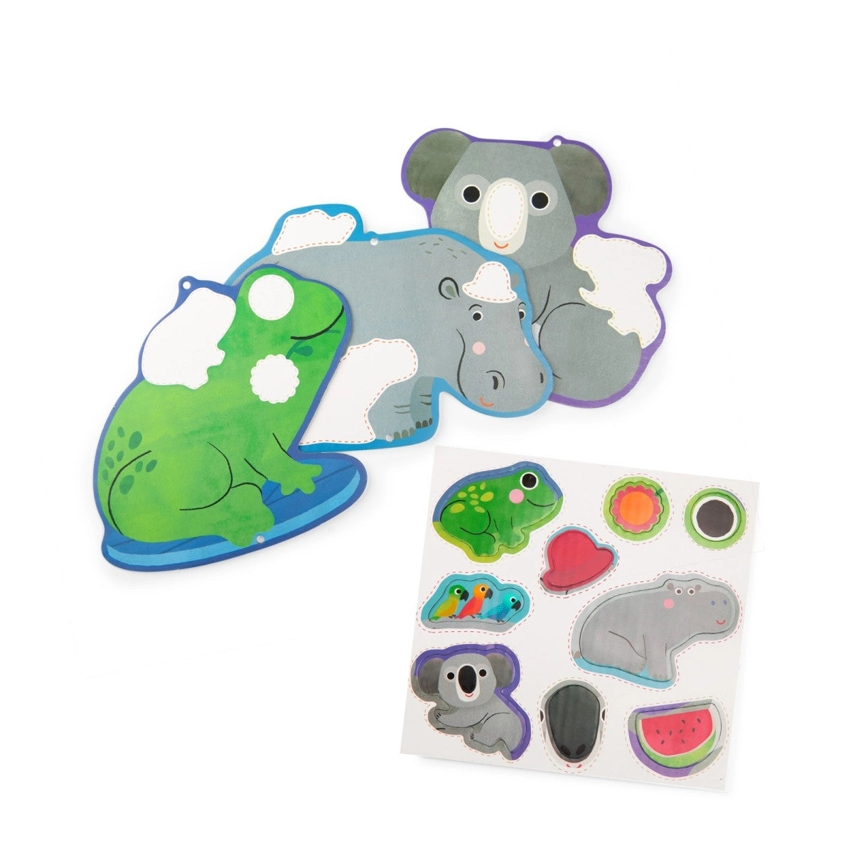 Moulin Roty Les Toupitis Kreativ-Set – 3 kreative Aktivitäten ab 3 Jahren
