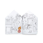 Moulin Roty Minouchkas Malbuch mit 150 Stickern – Kreatives Sticker- & Ausmalbuch