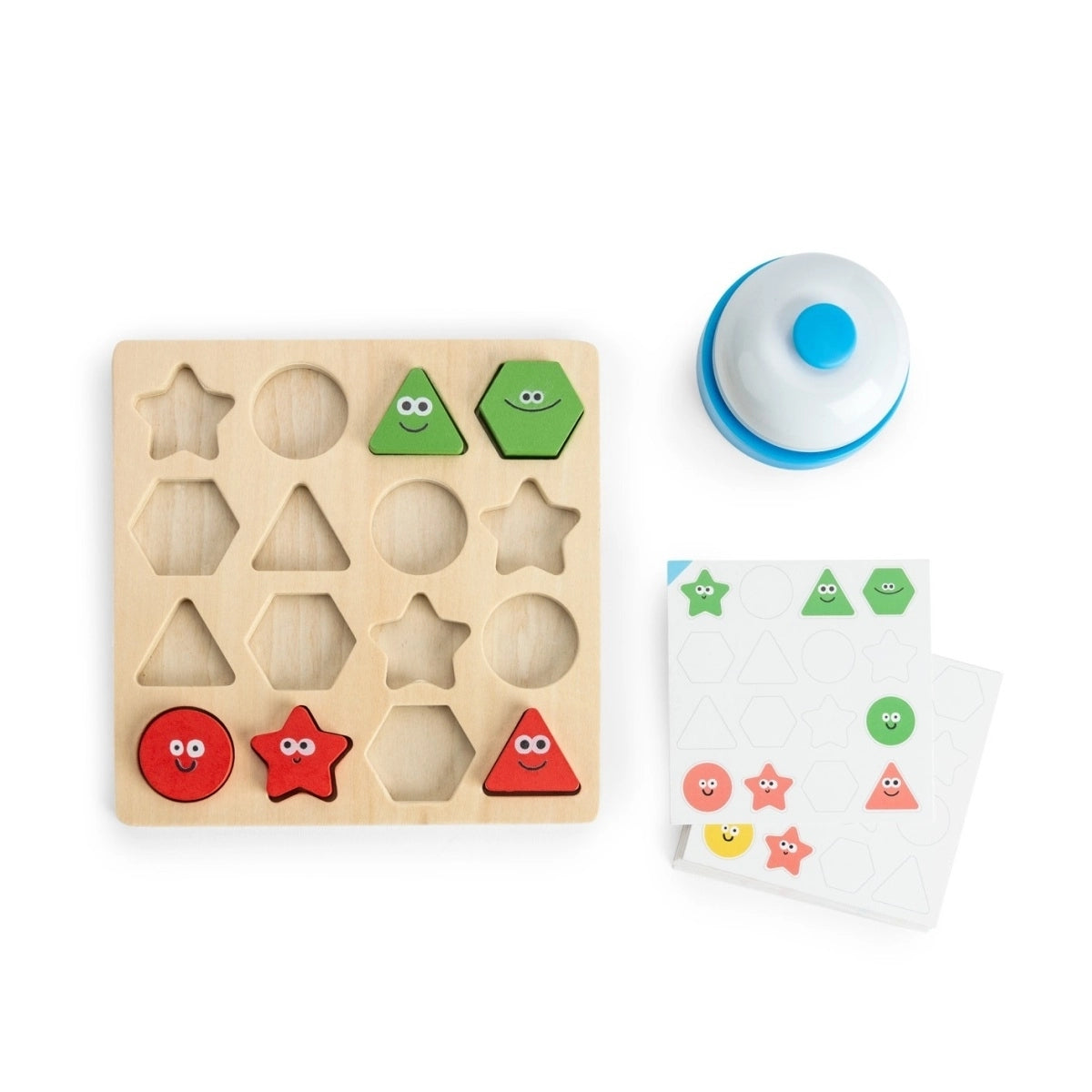 Moulin Roty Les Loufoques Rapido Duo – Schnelligkeitsspiel für 2 Spieler