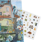 Moulin Roty Großer Leuchtturm – Rubbelbilder Kreativset