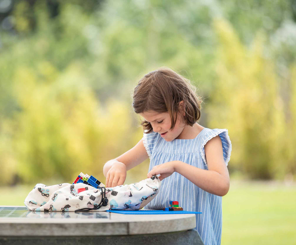 Play&Go Supergirl Mini Aufbewahrungsbeutel – Praktisch & Pflegeleicht