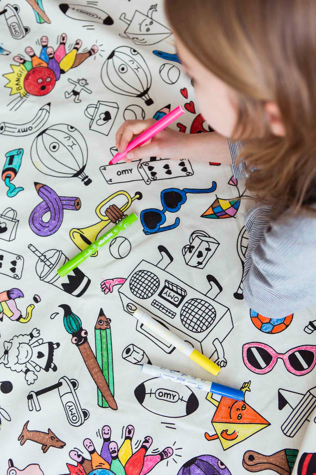 Play&Go OMY Paris Spielzeugsack – Große Spielmatte & Aufbewahrung