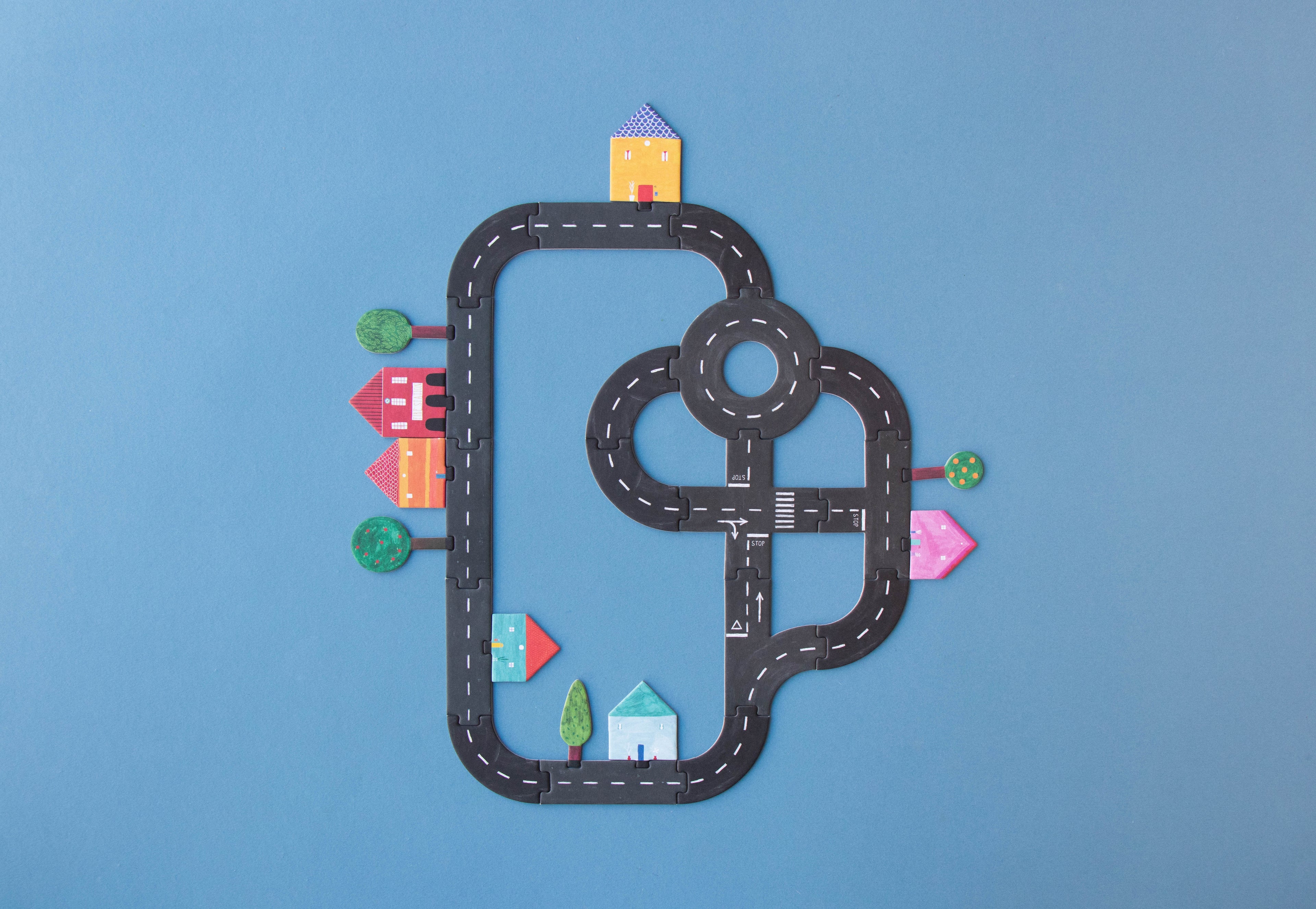 Londji Pocket Game - Roads
