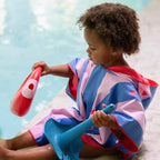 Quut Kinder Poncho – Schnelltrocknender Strandponcho für Sommer & Urlaub