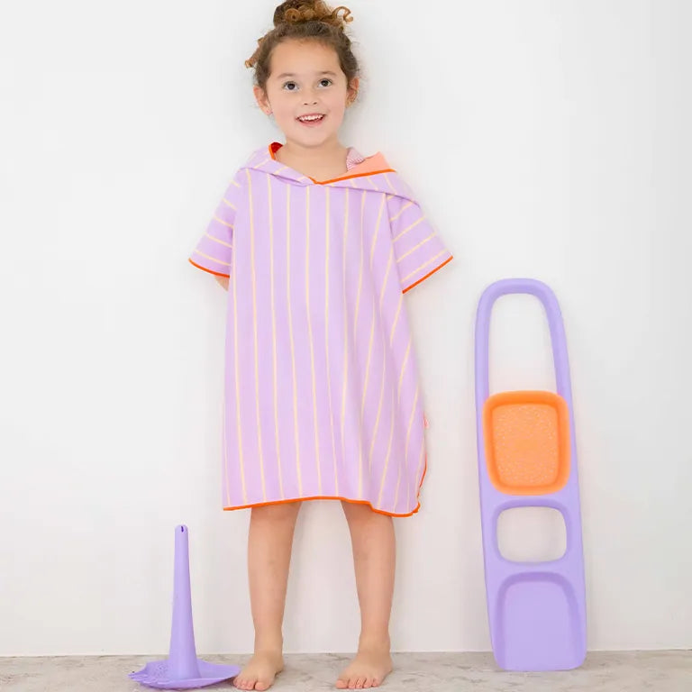 Quut Kinder Poncho – Schnelltrocknender Strandponcho für Sommer & Urlaub