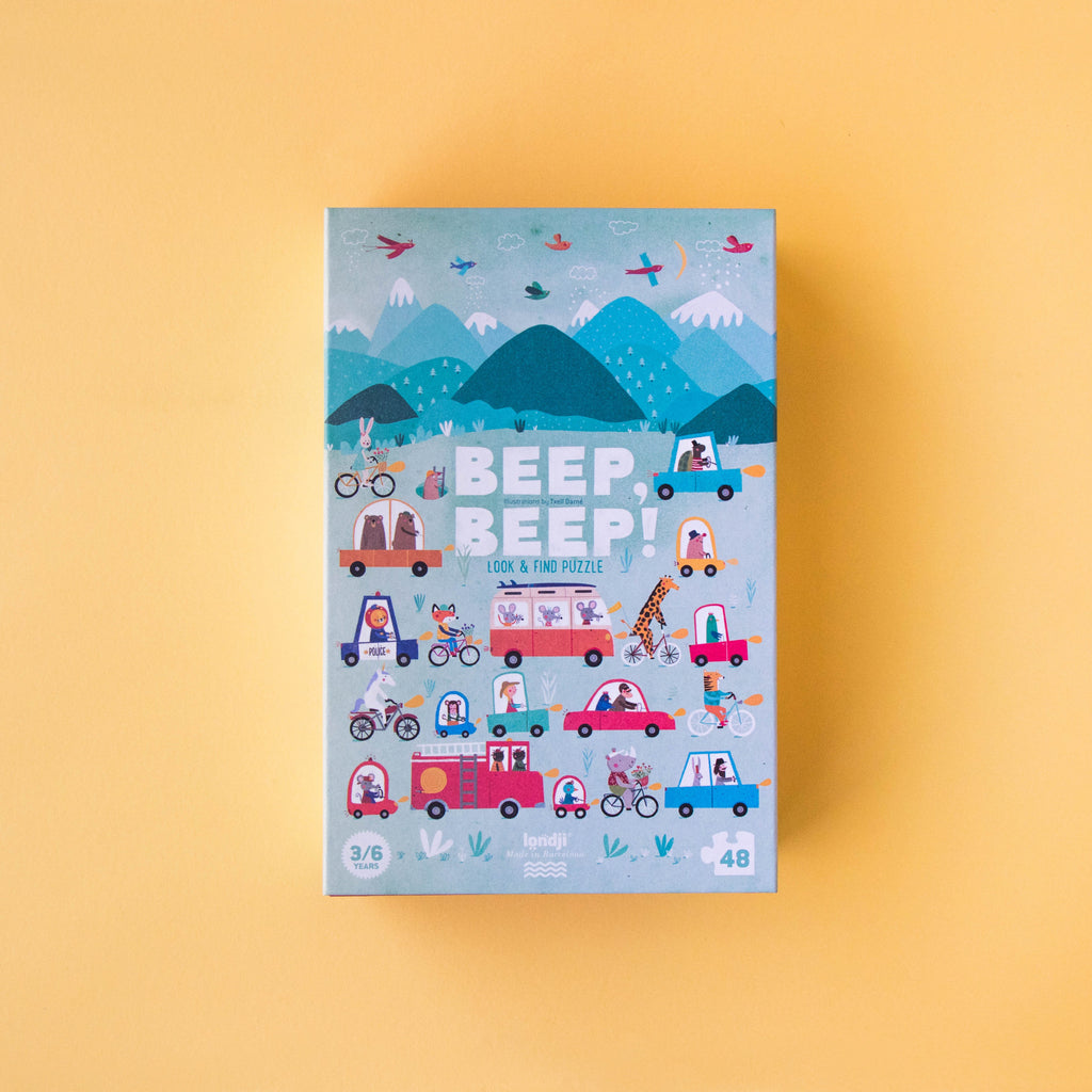 Londji Puzzle – Beep Beep! – 48 Teile