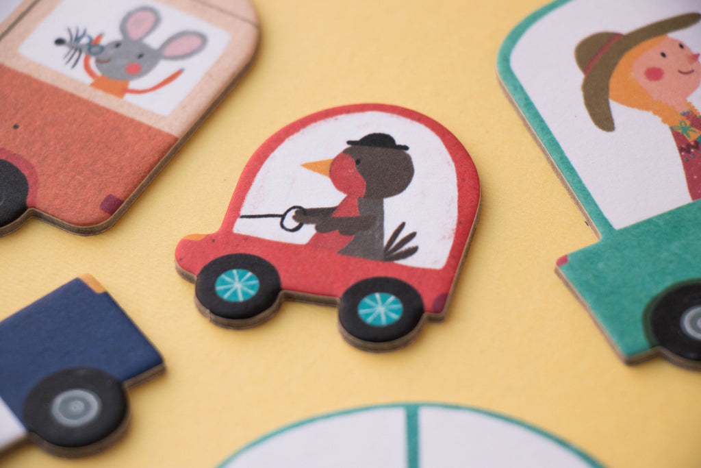 Londji Puzzle – Beep Beep! – 48 Teile