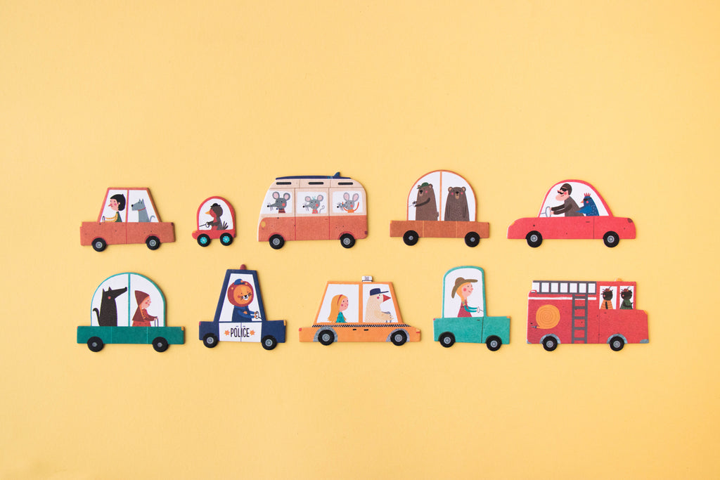 Londji Puzzle – Beep Beep! – 48 Teile